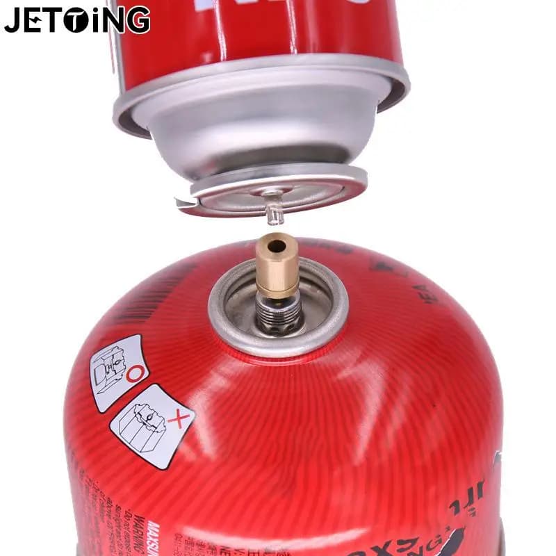 Adattatore di ricarica del Gas riempimento bombola di butano stufa da campeggio esterna bombola di Gas accessori per bruciatore serbatoio Mini valvola di gonfiaggio