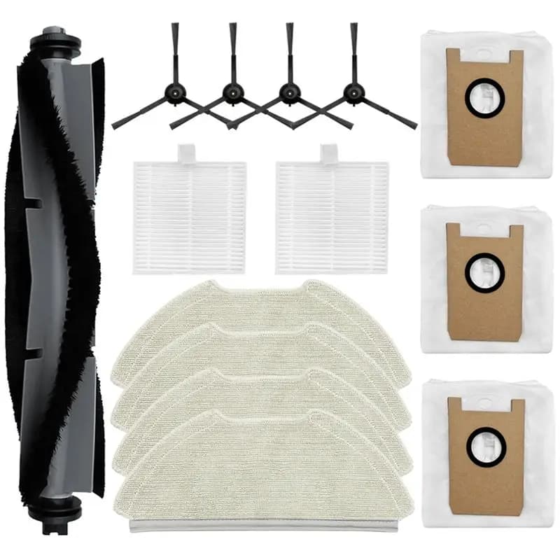 Benchmade Quality Accessories For AIRROBO T20+ Vacuum Cleaner Replacement Parts Main Roller Brush Mopping Pad HEPA Filters Dust