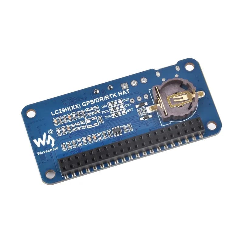 Waveshare LC29H Series Dual-band GPS Module for Raspberry Pi, Dual-band L1+L5 Positioning Technology, Optional RTK Function