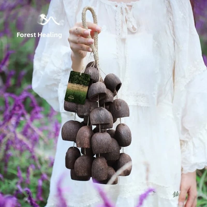 Minden Natural White Noise Hand Water Bell Plant Accompaniment Sound String Wind Chimes for Relaxation And Sleep Aid