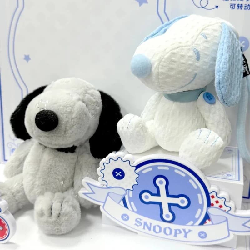 Youmai Peanuts Snoopy Glimmer Button Series Blind Box for Backpack Bag, Snoopy Fan Toy