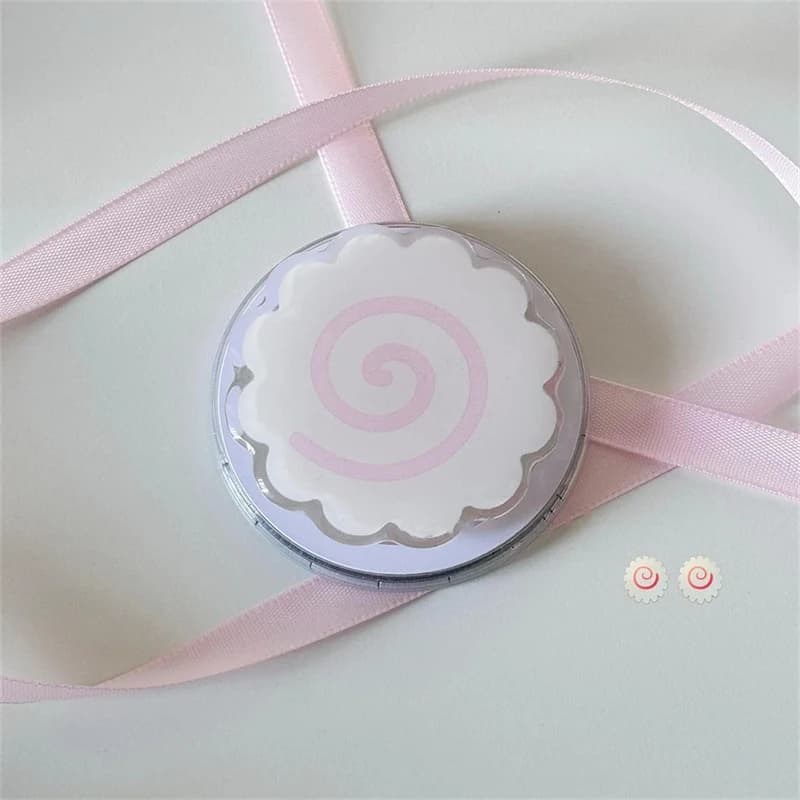 Rotoli di torta di pesce carino coreano per telefono magnetico Magsafe Griptok Grip Tok Stand per iPhone divertente supporto di ricarica Wireless pieghevole