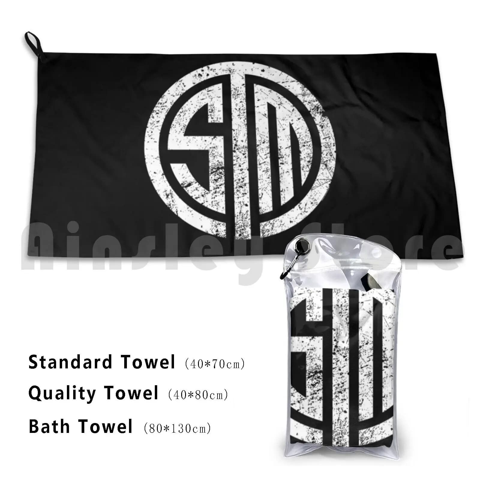 Go Solo Or Go Home-W Asciugamano da bagno Cuscino da spiaggia Team Solomid Tsm Esports Gaming Videogiochi Retro