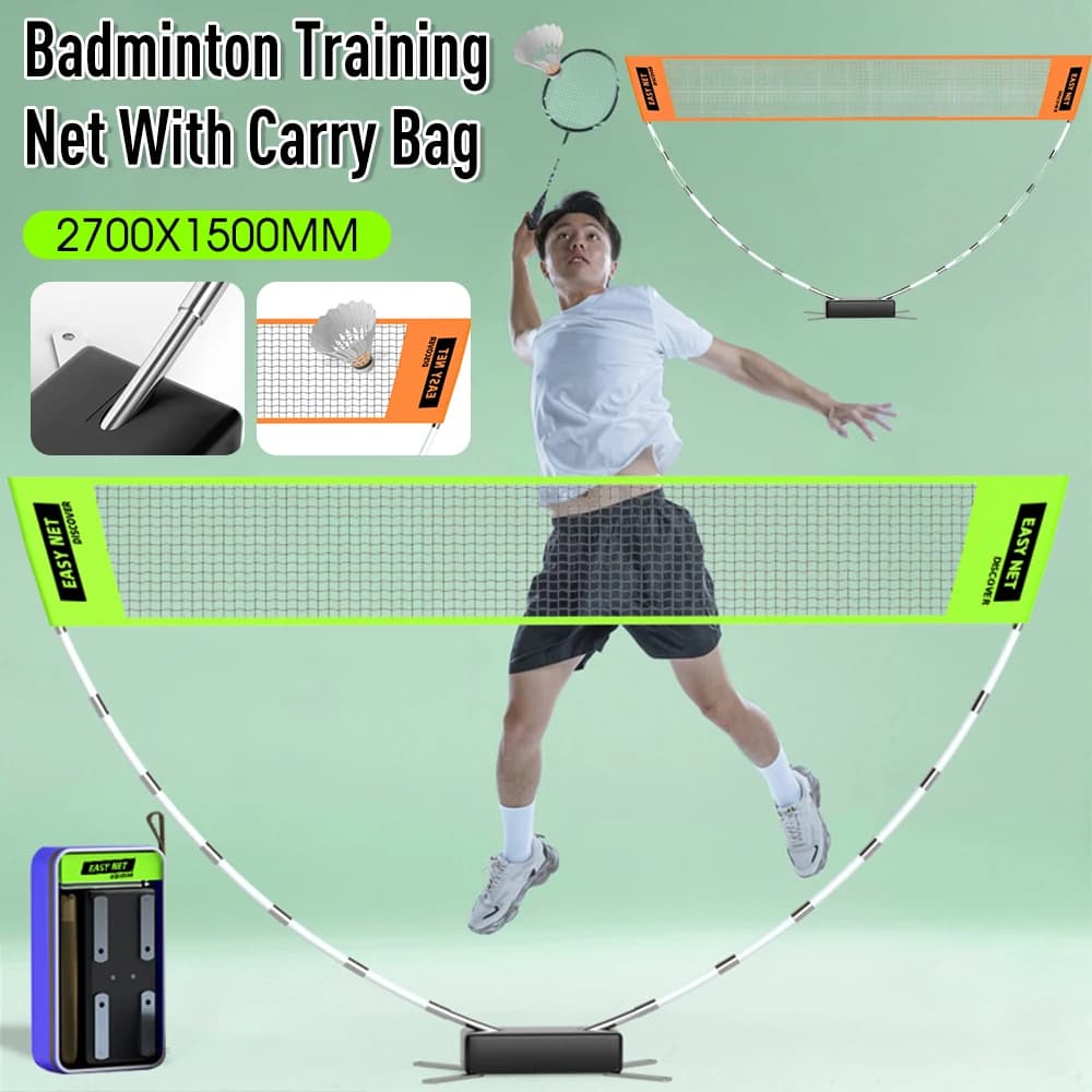 Professional badminton net for children, adults, training nets for badminton, volleyball, tennis, square network for the beach in the yard