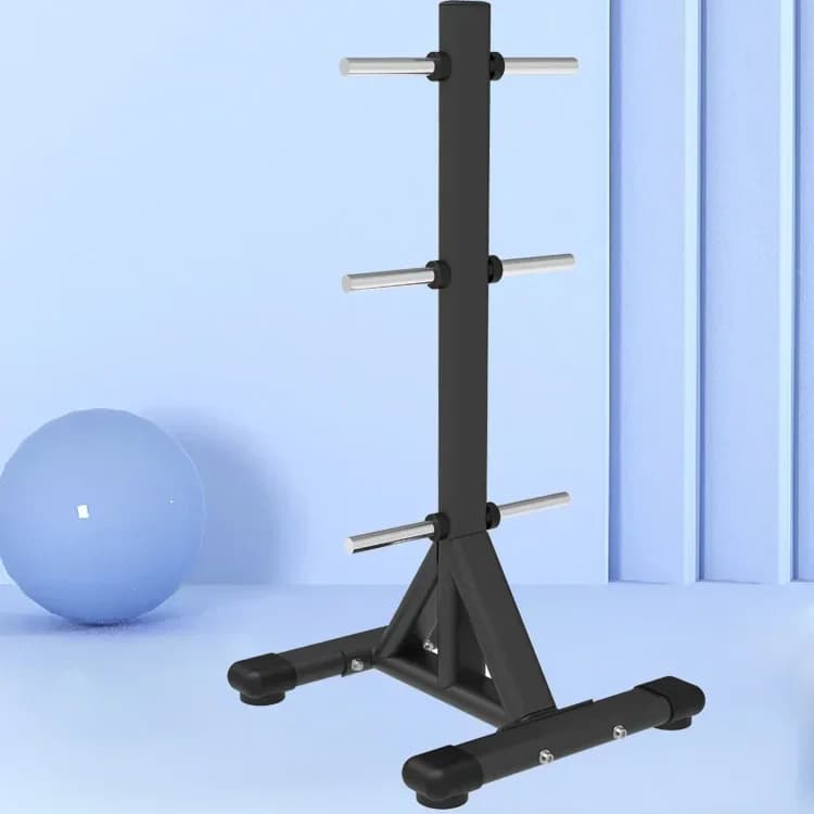 Free Weight Rack Vertical Rack Plate Rack Balancing Storage Rack Weight Plate Tree