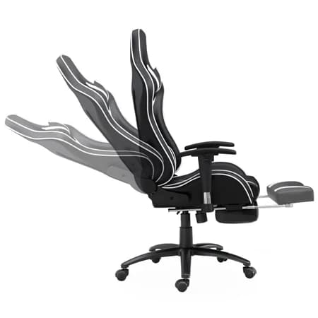 High-quality leather gaming chair with stylish design, support custom embroidered logos.