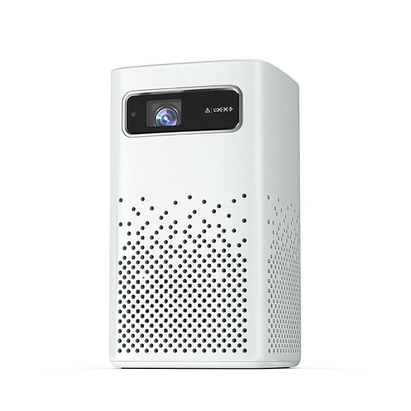 Small wired large-screen home portable mini projector with the same screen