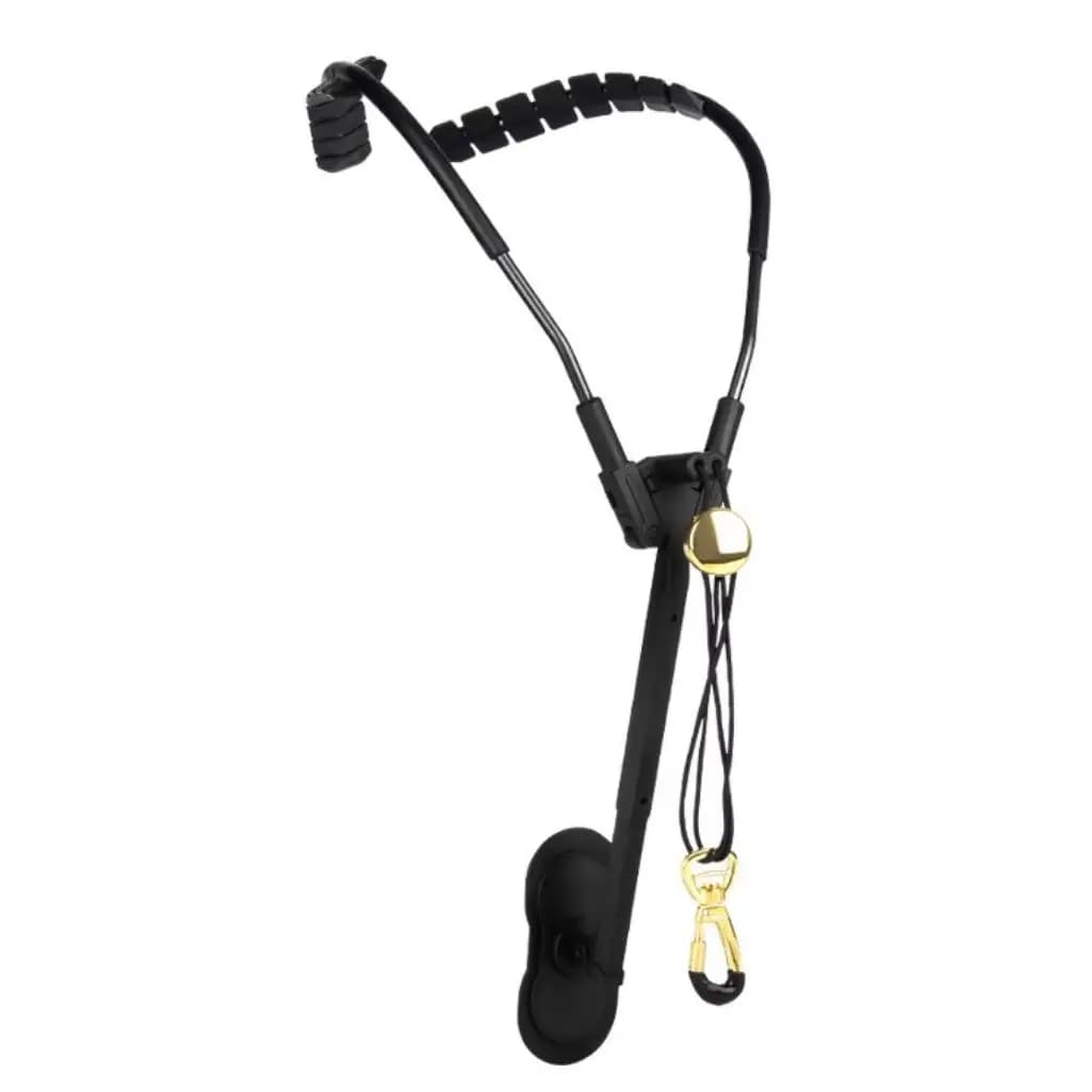 Adjustable Leather Double Shoulder Strap for Alto, Soprano & Tenor Saxophones – Sax Neck Protection Lanyard for Woodwinds
