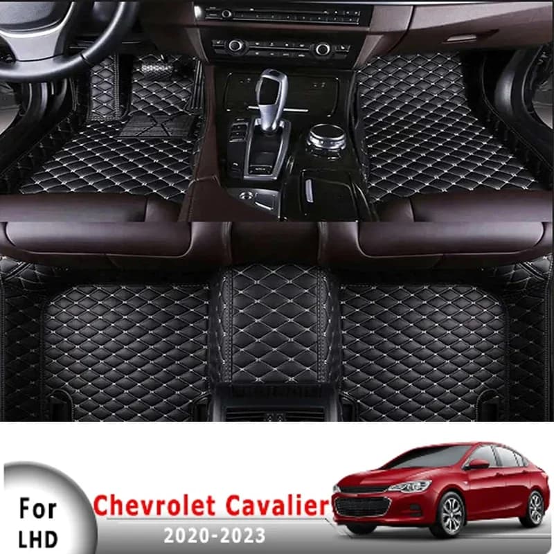 Tappetini auto Tappeti Per Chevrolet Cavalier 2023 2022 2021 2020 Impermeabile Anti-Sporco Personalizzato Auto Rilievi Del Piede Tappeti Automobile 06