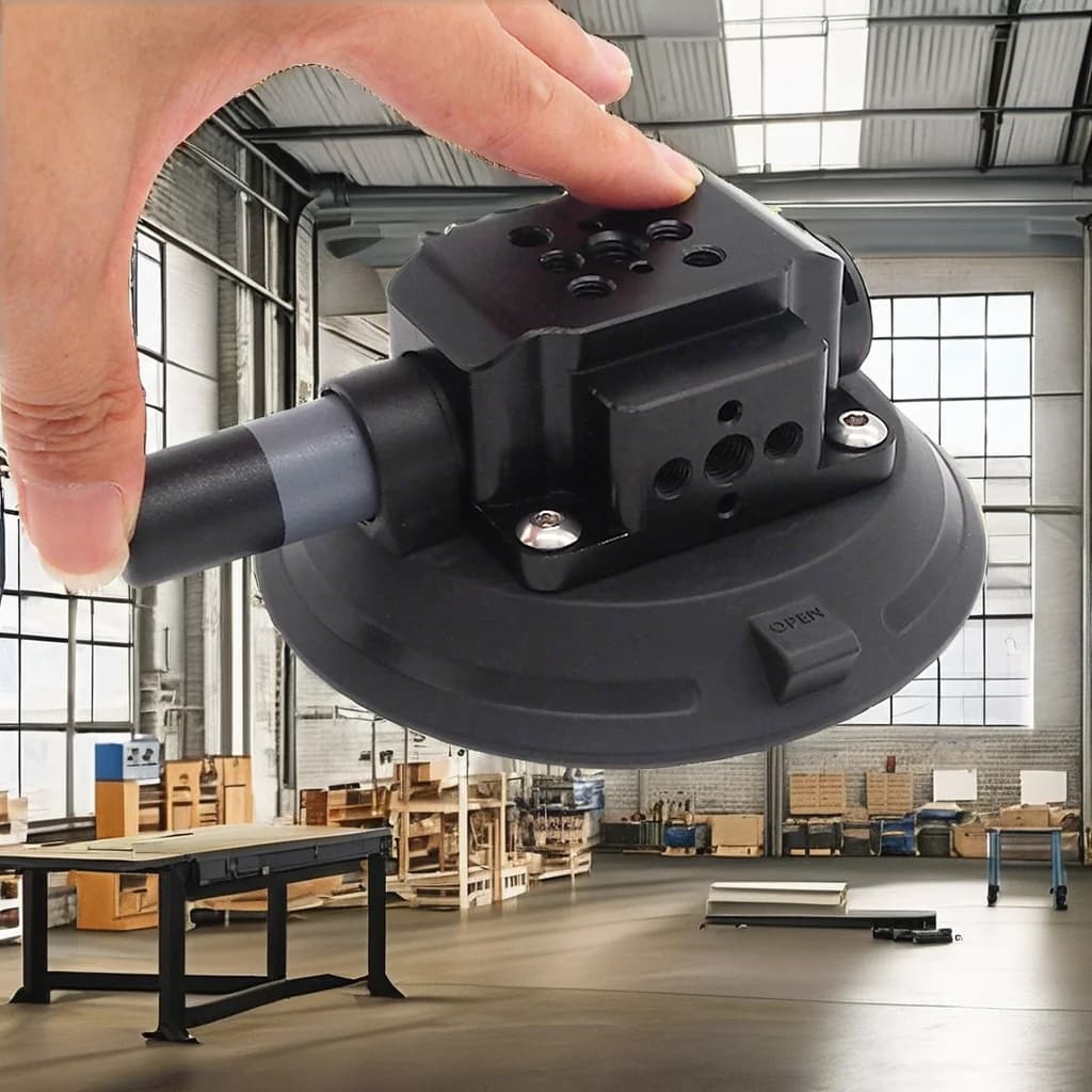 4.5 Inches Multifunction Industrial Grade DIY Assembly Tool Vacuum Suction Cup Mount for Car ABS Wood Customizable ODM