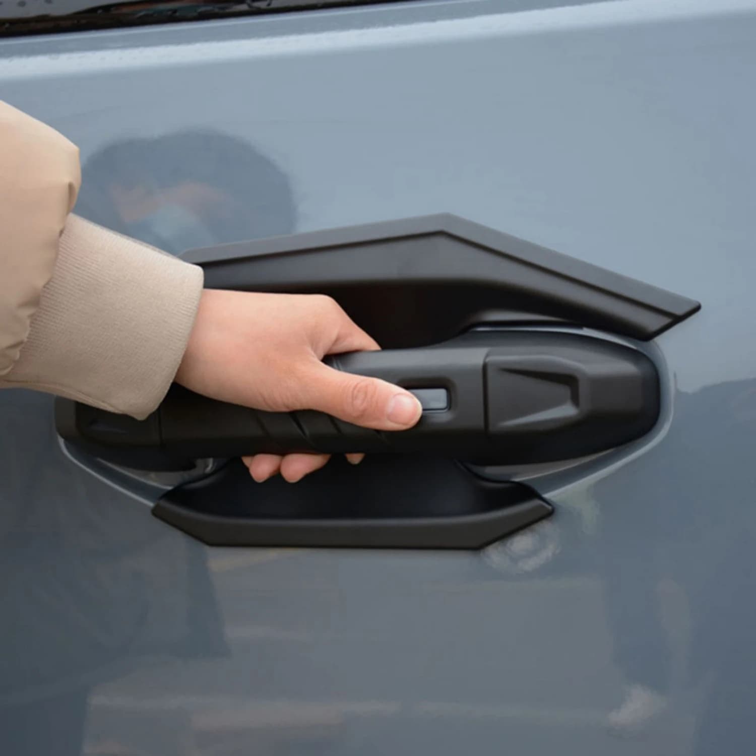 Per Jetour Traveller T2 2023 2024 2025 Accessori Auto In Plastica ABS Maniglia Della Porta Auto Ciotola Copertura Trim 8 pezzi
