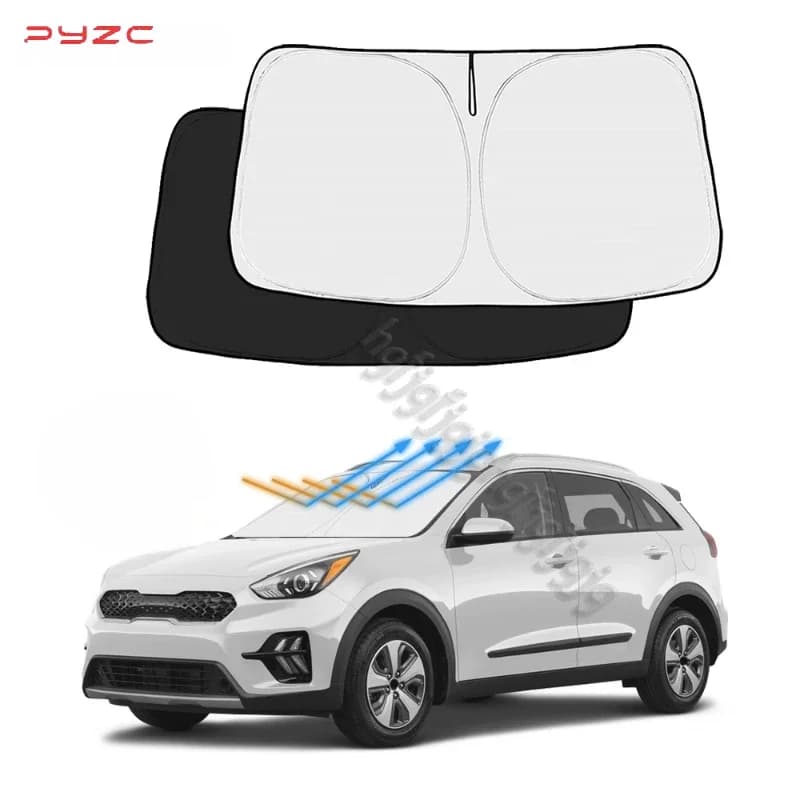 Parasole per Parabrezza Auto Kia NIRO 2017-2024, Copertura per Finestrino Anteriore, Protezione UV per Interni Auto