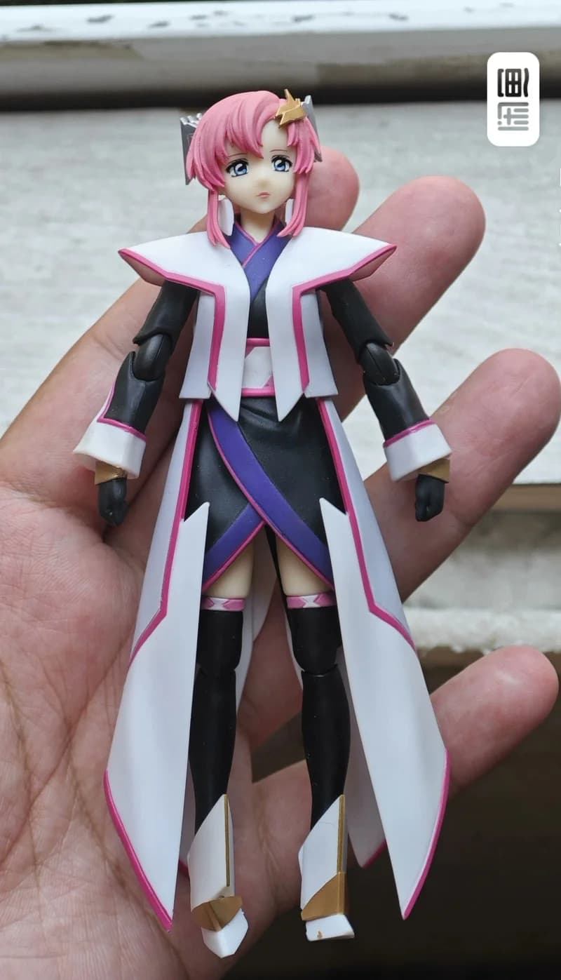 Articulated Anime Figure Lacus Clyne Mobile Suit Gundam Seed Collectible Action Model Desktop Decoration In Stock