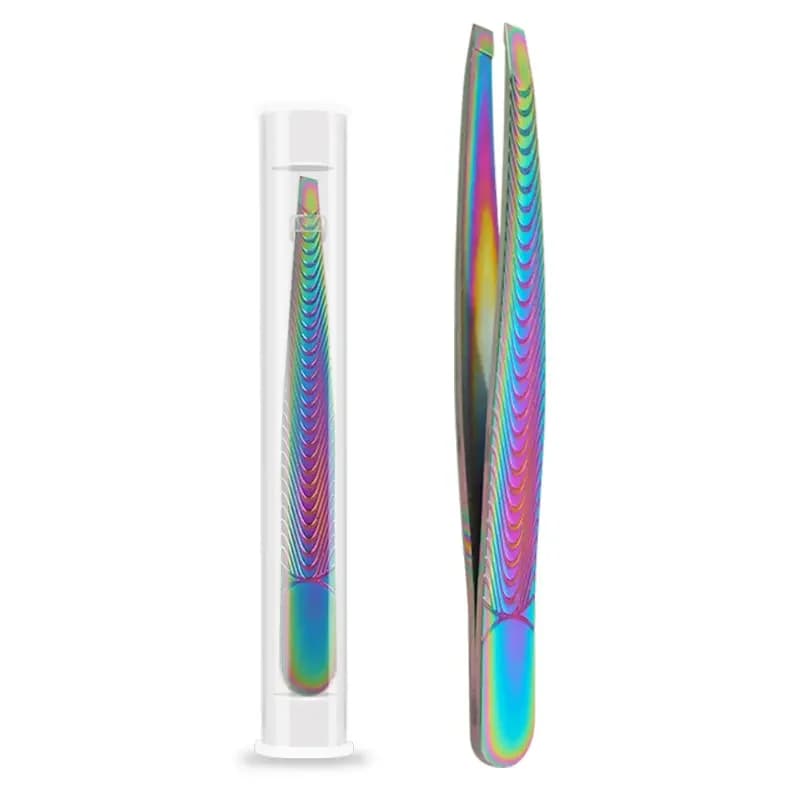 1 pz professional eyebrow tweezers trimmer beard eyelashes eyebrow hair removal tool for makeup man or woman
