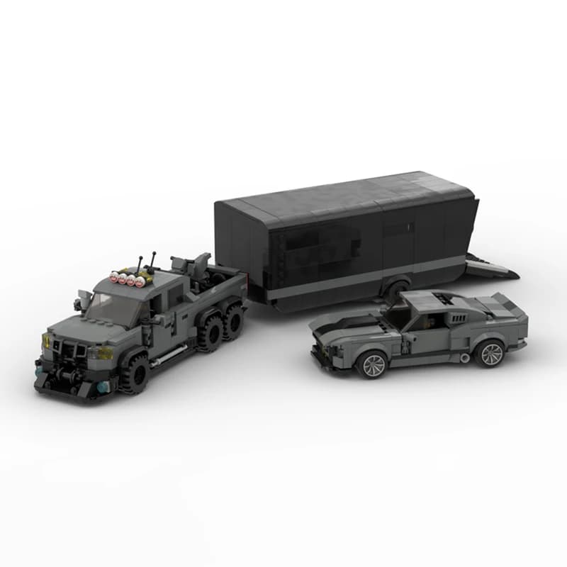 VelociRaptor MOC42828 Ragazzi Assemblaggio Giocattolo Modello Treno Carrozza Speed8 Blo Costruzione di Giocattoli Piastrelle Magnetiche Eonal Playset