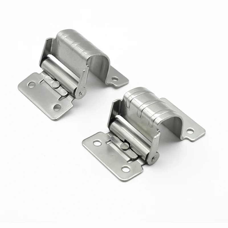 Stainless Steel Damping Hinge With Internal Installation I-shaped Torque Arbitrary Stop Bending Positioning Hinge