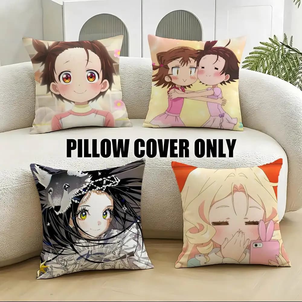 Sporty m-medalistS Cushion Cover 4Pcs Soft Plush Throw Pillow Covers 40x40 45x45 for Sofa Bedroom