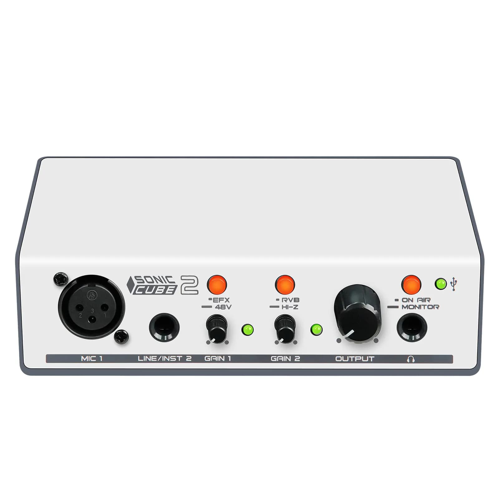 SONICAKE Sonic Cube II Interfaccia audio professionale a doppio canale con preamplificatore analogico di alta qualità Effetti DSP per modellazione digitale