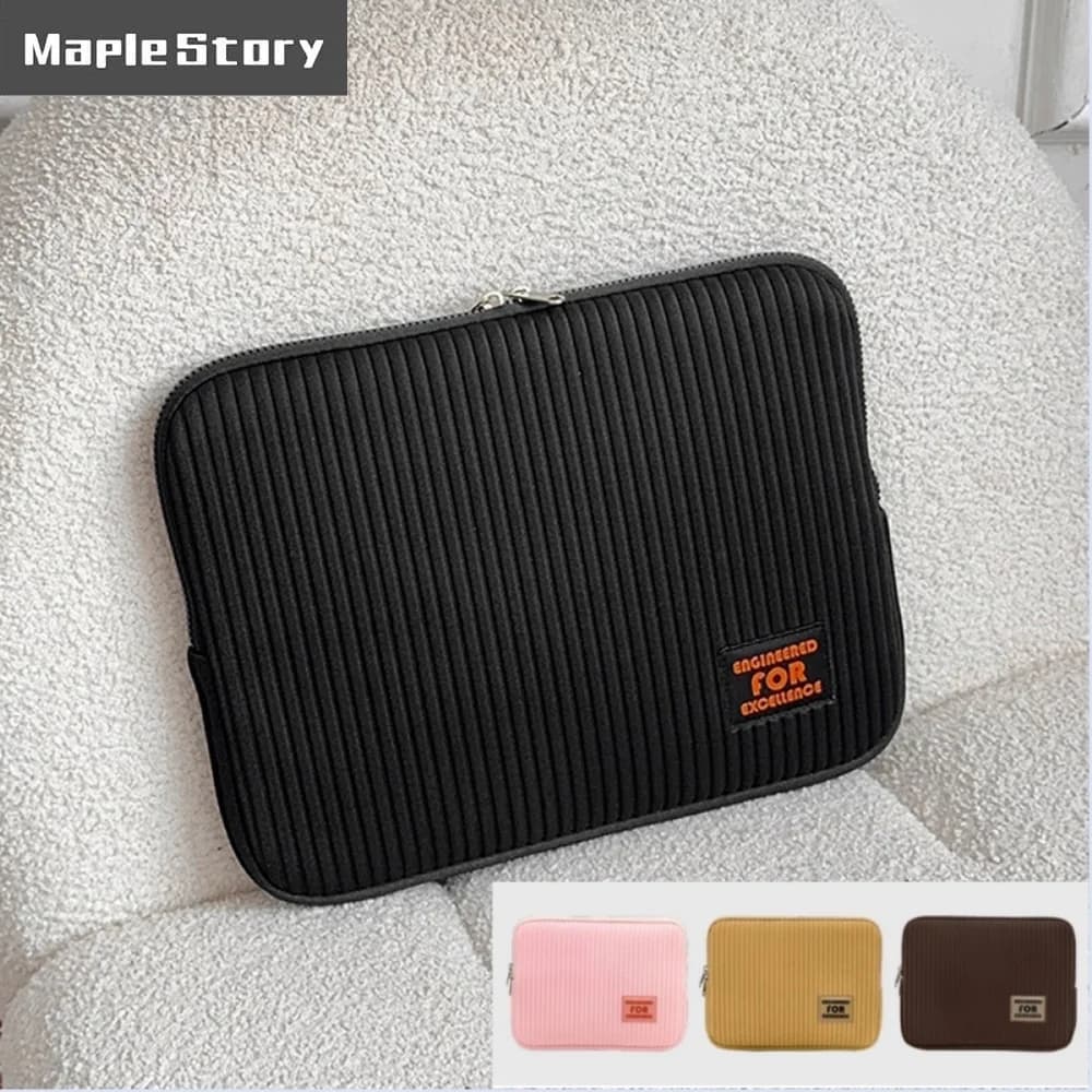 Custodia per laptop a righe da 14 pollici per Macbook Air/Pro, borsa antiurto da 14 pollici, cover per notebook per Lenovo, ASUS, Huawei, Dell.