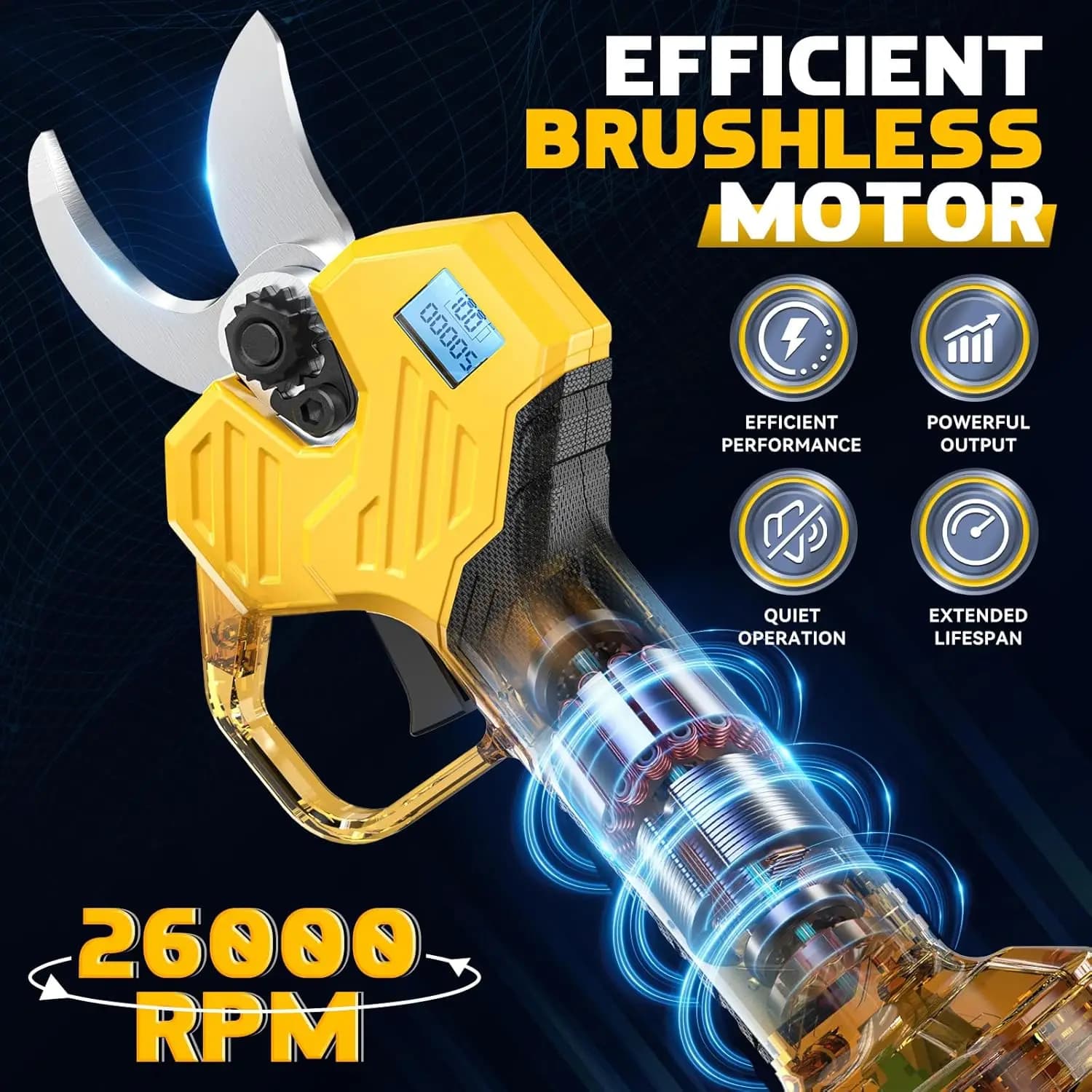 Electric battery shears: 1.5-2 inch portable shears compatible with 20 V DeWalt battery · Factory direct sales
