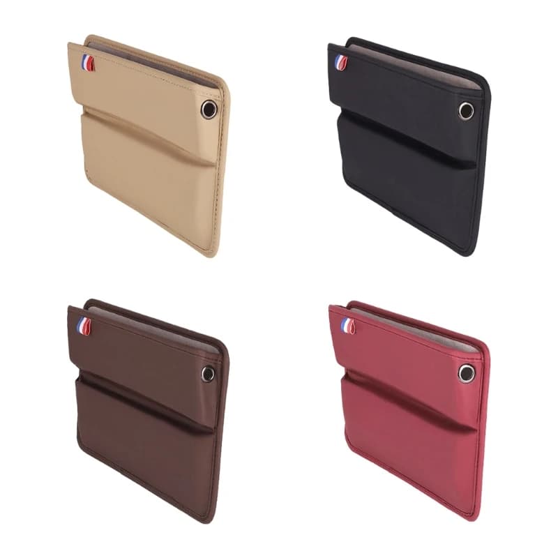 QM08 Car Gaps Storage Box With Concealed Charging Holes Scratch Resistant Lining