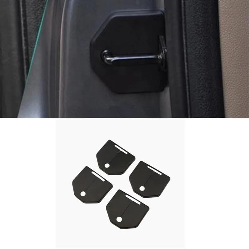 4 pz/set copertura della decorazione della serratura della portiera dell'auto copertura della protezione del tappo della porta per Ford Focus 2 MK2 2005-2014