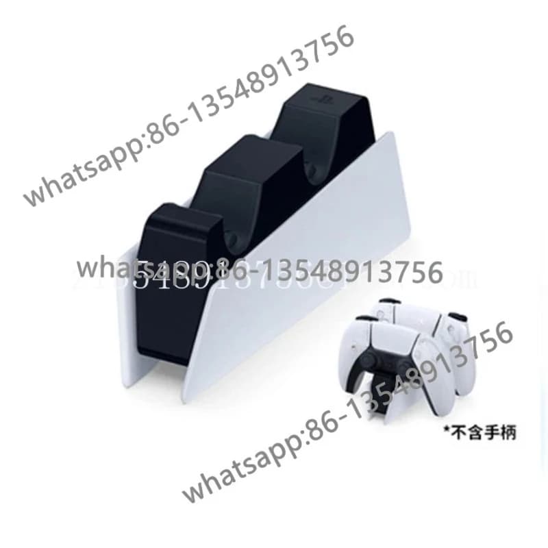 Accessori per supporto di ricarica per cuffie 3D per controller wireless per controller di gioco originale PS5