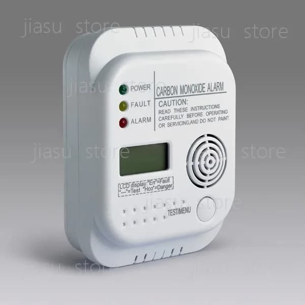 Household Carbon Monoxide Detector CO Alarm for Coal Burning Indoor Safety Monitoring