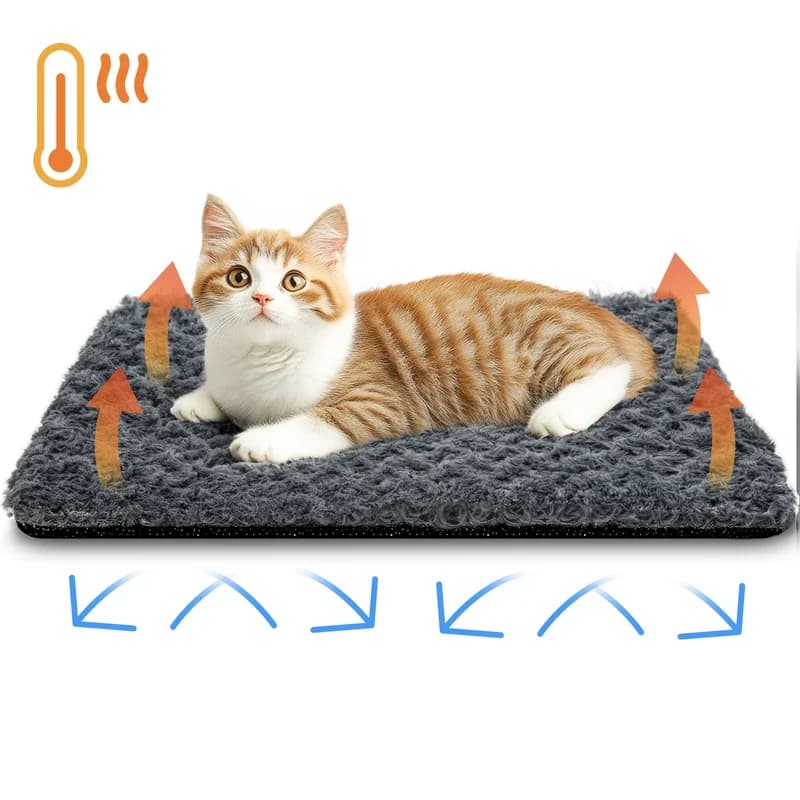 1 PCS Autoriscaldante Pet Pad Coperta Calda Zerbino Per Gatti Cani Lavabile Termico Corpo Riflettente di Calore Nucleo Cuscino Cucciolo Letto Forniture