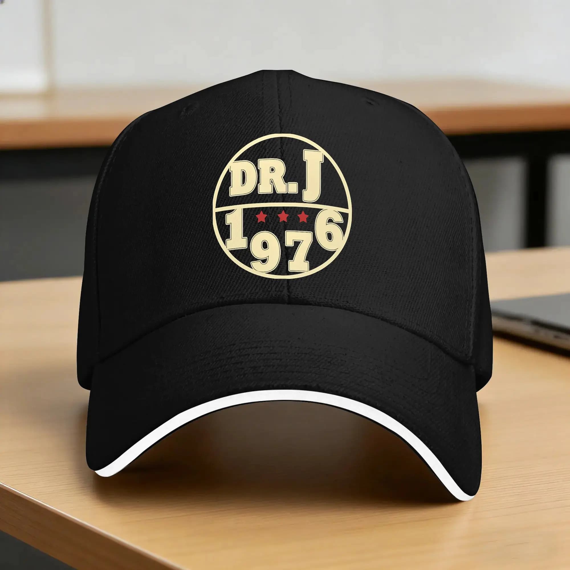 Summer Dr. Jack 1976 Baseball Cap Outdoor Sport Fashion Hip Hop Hats Men Print Sun Snapback Cap