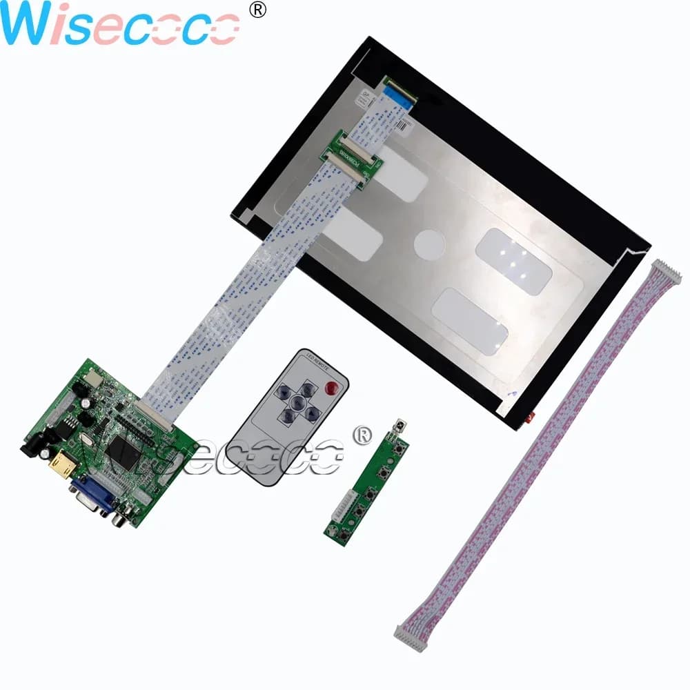 10.1 inches 1280*800 TFT EJ101IA-01G HD LCD Display Touch Screen 2AV VGA Remote Driver Card For Raspberry Pi 3