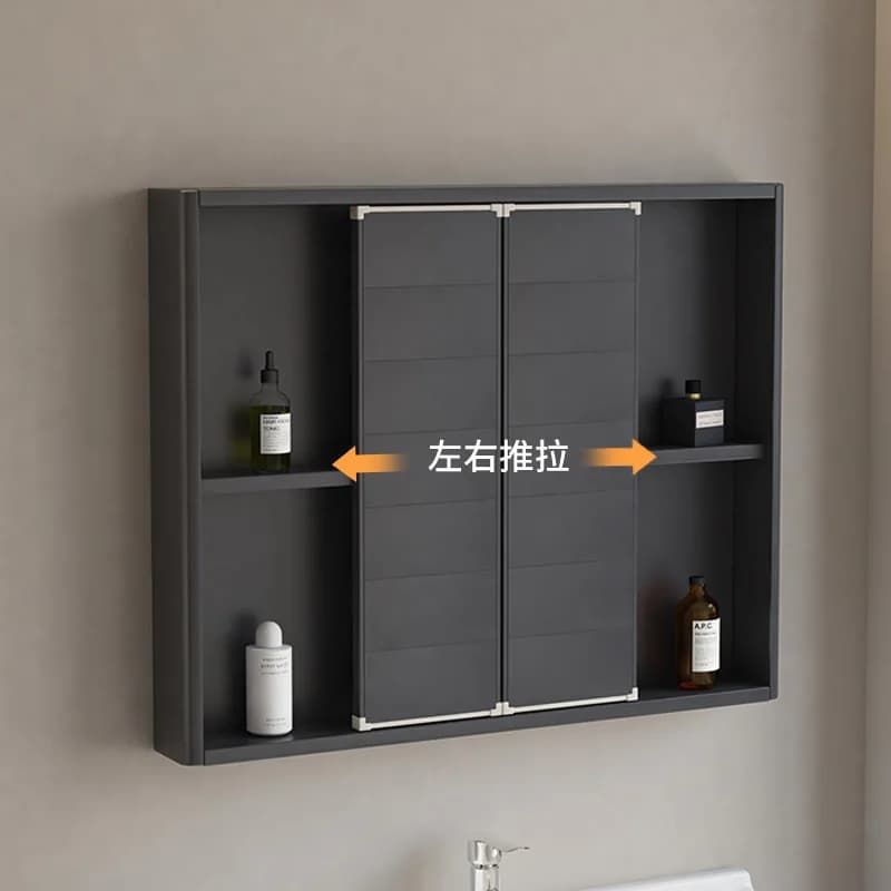 Armadietto a specchio intelligente per il bagno - Specchio multifunzionale per il bagno con vano portaoggetti