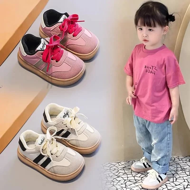 Scarpe da ginnastica per bambini Scarpe da corsa patchwork di nuova tendenza per bambini Ragazzi Moda Scarpe causali sportive classiche versatili per ragazze