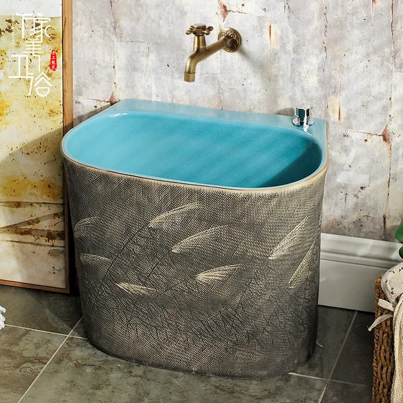 Ceramic mop sink, pool, balcony mop pool, basin, bathroom mop pool