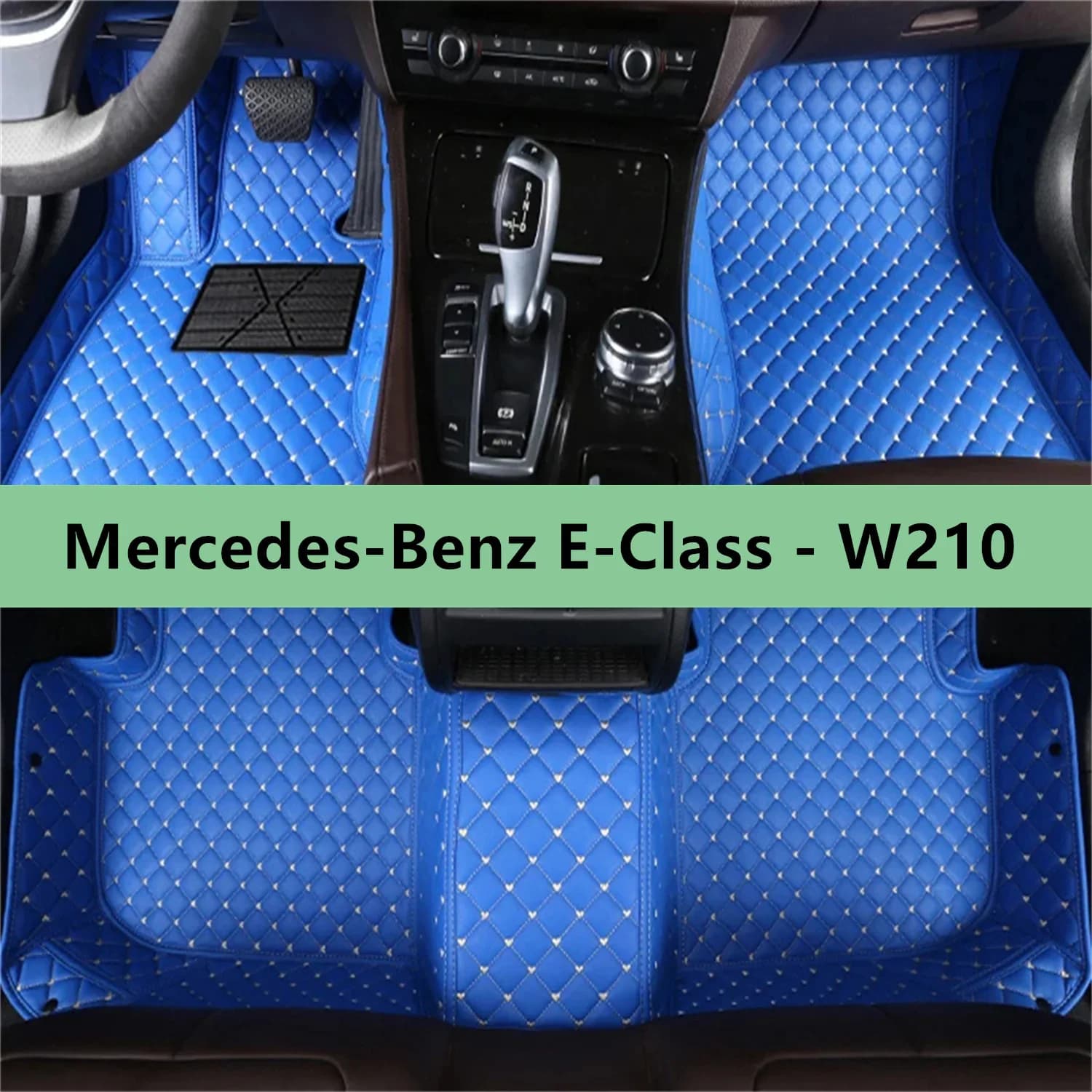 Car Floor Mats For Mercedes-Benz E-Class -W210 1996 1997 1998 1999 2000 2001 2002 2003 Custom Car Mats Floor Carpets Accessories