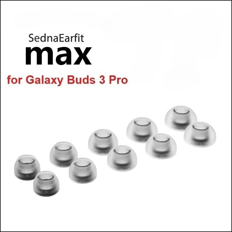 Per AZLA Max Buds 3 Pro Auricolari per Galaxy Buds 3 Pro Auricolari Auricolari in silicone premium Cancellazione del rumore certificata SMAPP