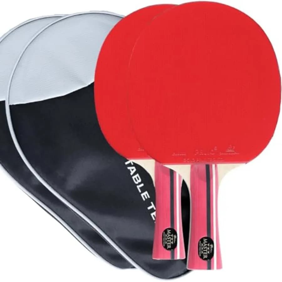 Racchetta da Ping Pong Palio Master 3.0 con Custodia, Approvata ITTF, Racchetta Intermedia Allround per Velocità, Spin e Controllo, I