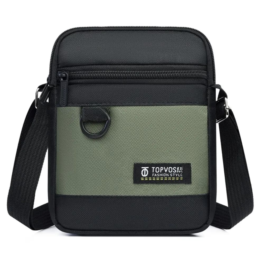 New Men's Shoulder Bag in Oxford Fabric Waterproof Large Capacity Shoulder Bag Comfortable Portable Travel Shoulder Bag