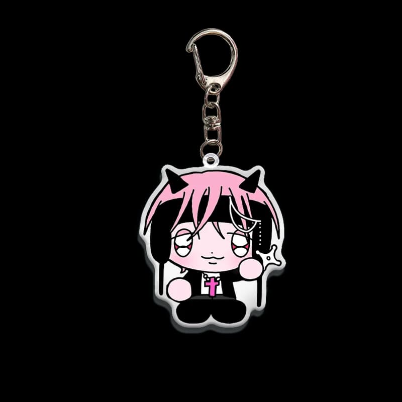 KPOP P1Harmony POP-UP Ins Style Portachiavi Jiung Intak Soul Theo 5CM Portachiavi in acrilico Zaino Chiave per auto Pendente Ventole Regali creativi