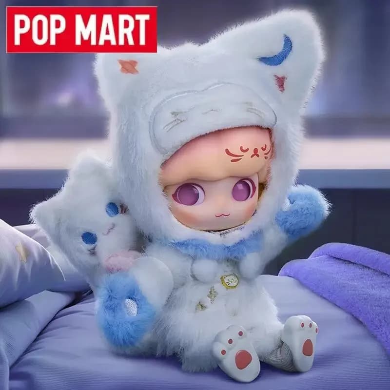 POP MART Dimoo Sleepwalking Series - Blind Box Originale, Mystery Box, Guess Bag - Giocattoli, Bambole, Statuette Anime Carine da Scrivania