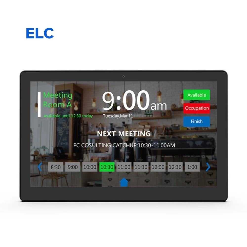 WA1348T Prenotazione sala riunioni RK3568 Segnaletica Android da parete Tablet PC Poe Android 8.1 da 10 pollici