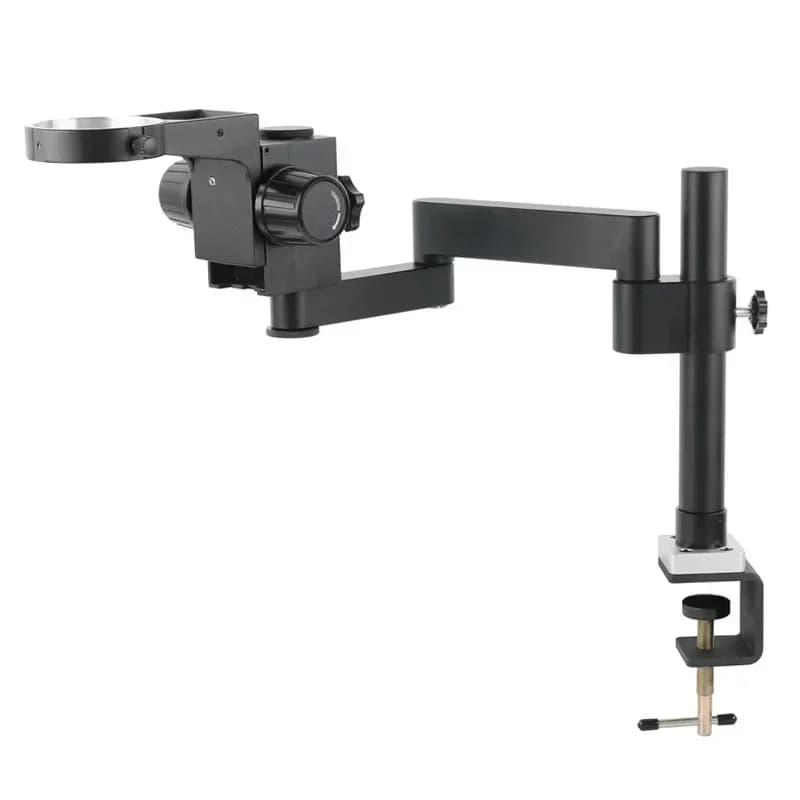 Microscopio da Tavolo con Clip, Supporto per Fotocamera Industriale con Staffa da 50mm/76mm