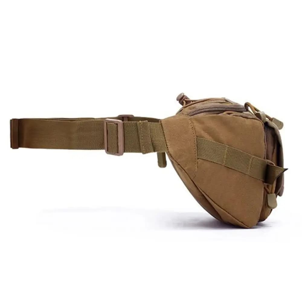 Marsupio in Tessuto Oxford Impermeabile Multifunzionale da Uomo, Borsa a Tracolla Molle Traspirante e Resistente per Corsa, Sport e Viaggi
