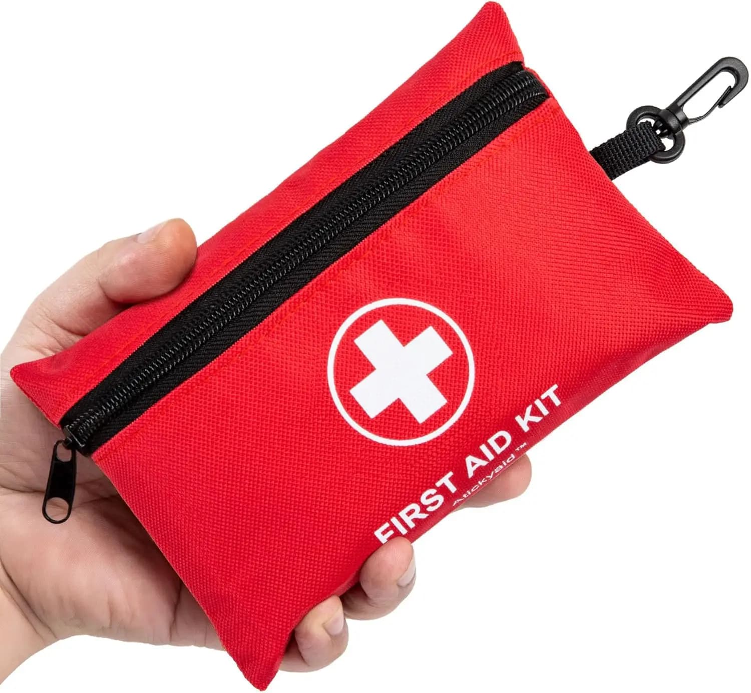 Kit di Pronto Soccorso Mini da 140 Pezzi per Auto, Casa, Viaggi, Campeggio, Sport ed Emergenze all'Aperto