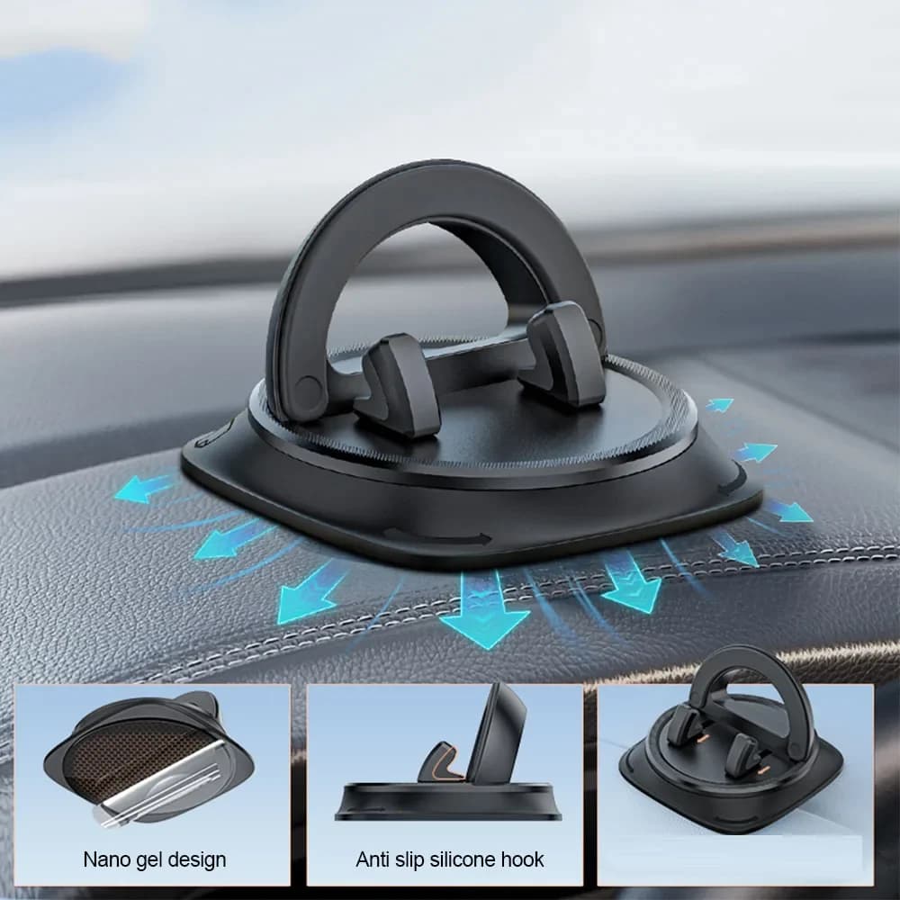 Supporto universale per telefono per auto da cruscotto Supporto mobile Supporto GPS Supporto per presa d'aria automatica per IPhone 16 15 14 Pro Max Xr Xiaomi Samsung