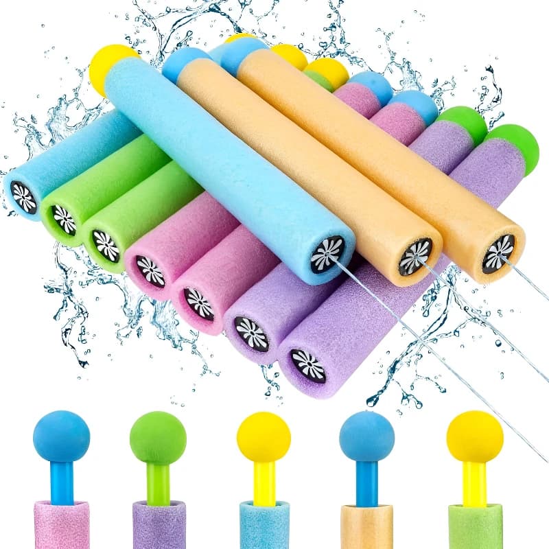 1/3/5pc Water Gun for Kids Summer Foam Watergun Toys Water Squirter Soaker Blaster Shooter Outdoor Swimming Pool Beach Games Toy