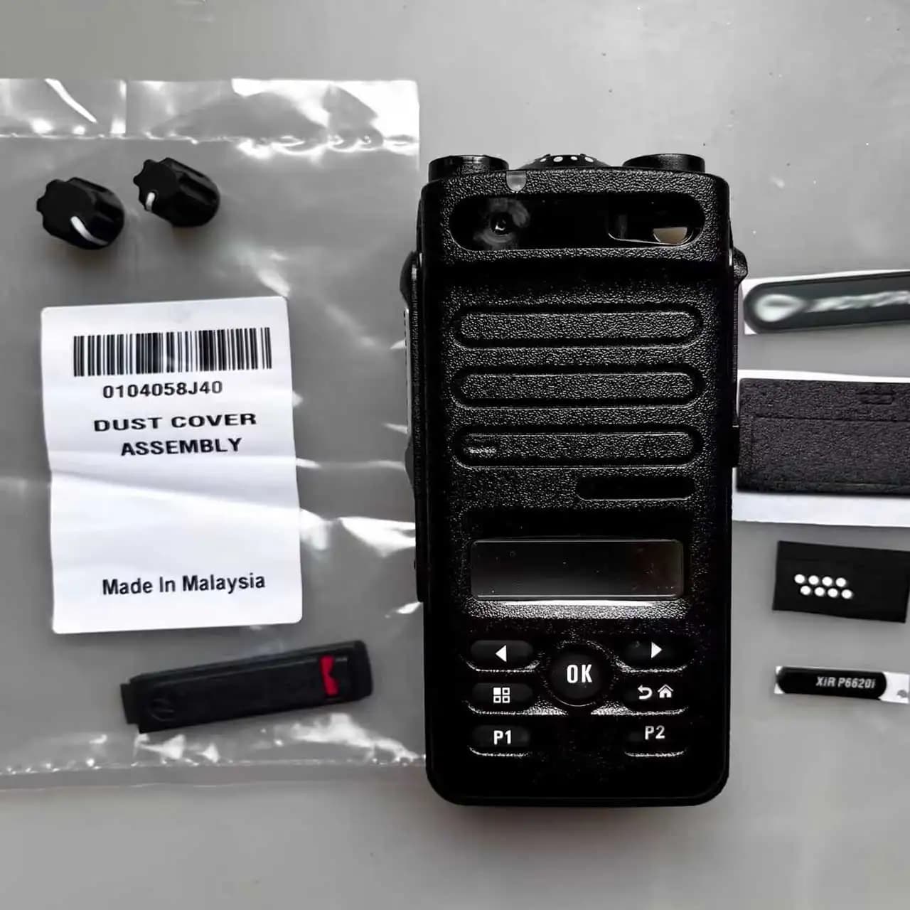 Kit custodia per walkie talkie per radio Motorola XIRP6620i/ XPR3500e/ DEP570e/DP2600e