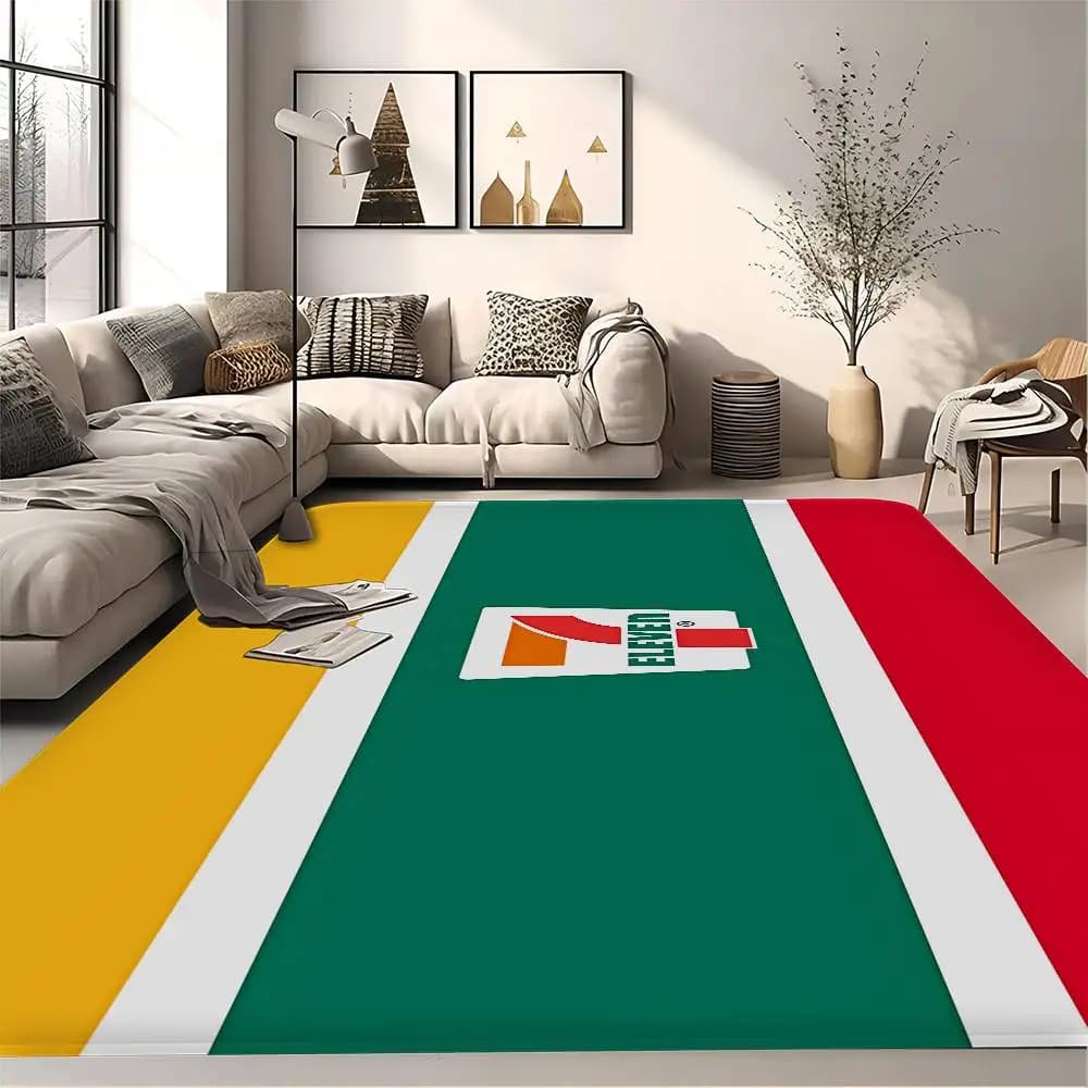 7-E-ELEVENS Bathroom Mat Kids Room Bedroom Decoration Balcony Anti-Slip Doormat Living Room Welcome Rug