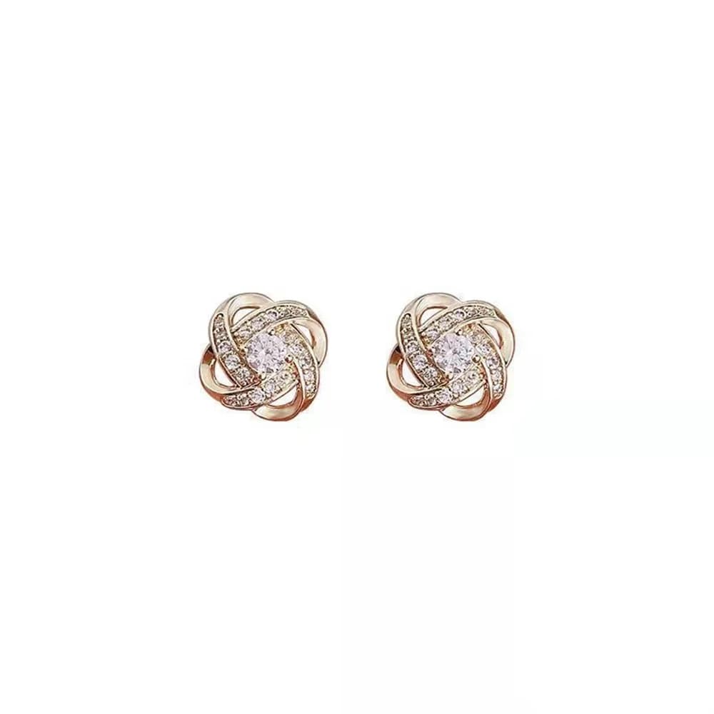 S925 Silver Needle Cross Earrings for Wedding Gift for Feasts