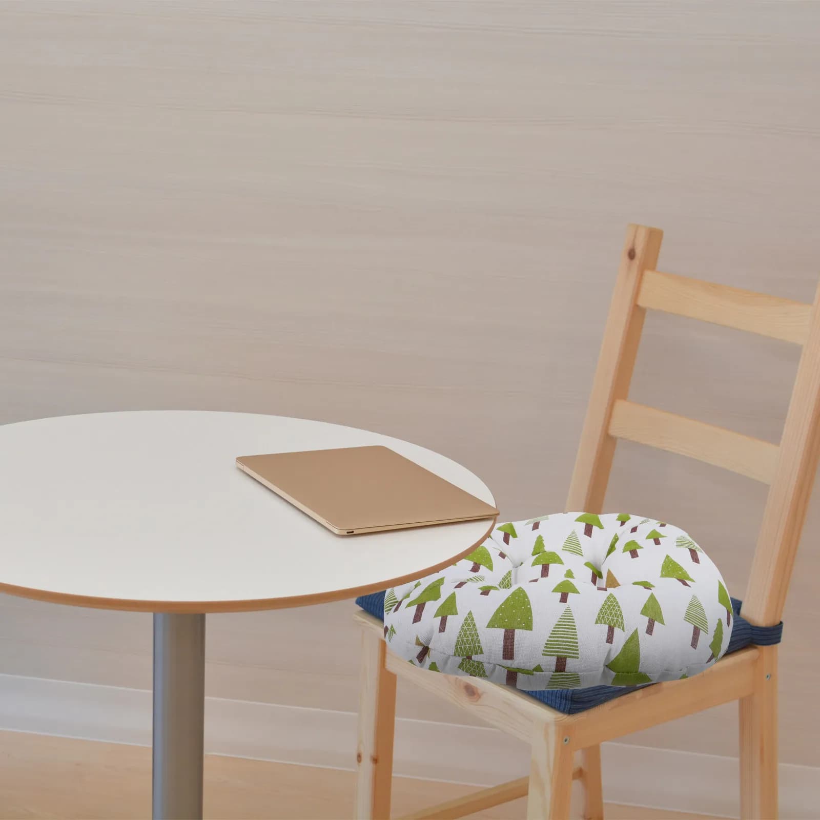 Cuscino Rotondo Imbottito in Cotone per Sedia da Ufficio, Cucina, Sala da Pranzo, Soggiorno, Giardino, Auto - Supporto Comfort